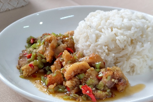 ผัดพริกสด