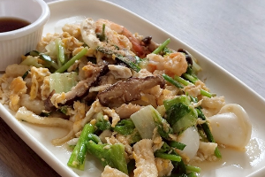 กระเพาะปลาผัดแห้ง