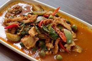 แกงเผ็ดใส่มะเขือ