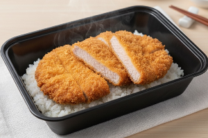 ข้าวหมูทอด ทงคัตสึ