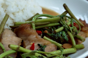 ผัดผักกระเฉด