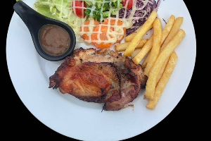 สเต็กไก่สไปซี่