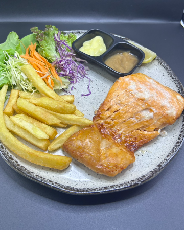 สเต็กปลาแซลมอน