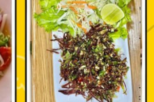 ยำเนื้อแพะ