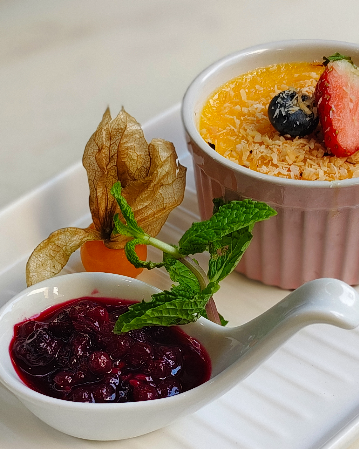 COCONUT CREME BRULEE 