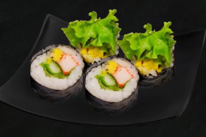 ซูชิสลัดโรลปูอัด (4 คำ:ชุด)