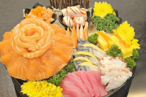 Happy sashimi
