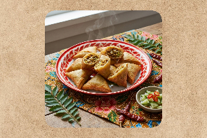 ซาโมซ่าไส้ปลา - Samosa ikan