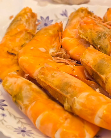 กุ้งใหญ่อบเกลือ   ***TOP RECOMMENDED ***