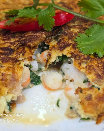 ไข่เจียวกุ้งหมึก  ***TOP RECOMMENDED ***