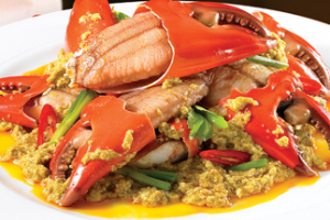 ปูผัดผงกระรี่ ဂဏန်း ကာရီဟင်း