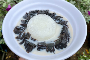 เฉาก๊วยนมสด