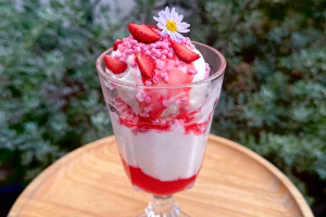 ไอติมโยเกิร์ตสตอเบอร์รี่