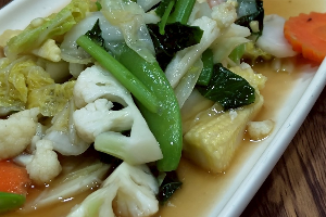 ผัดผักรวม(กับข้าว)