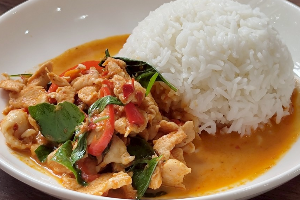 ผัดเผ็ด(ราดข้าว)