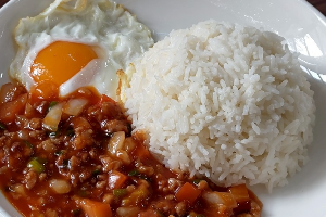 ข้าวไข่ระเบิด