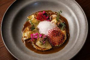 Ravioli d'anatra Con Foie Gras
