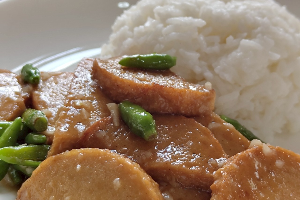 ผัดพริกขี้หนู(ราดข้าว)