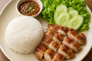 ข้าวหน้าไก่ Chicken Rice