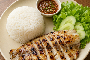 ข้าวหน้าปลา Fish Rice
