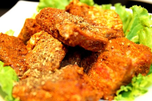 กระดูกเผ็ดเสฉวน 麻辣排骨  Sichuan Spicy Pork Ribs