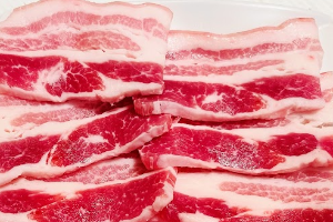 หมูสามชั้น 五花肉 Pork belly