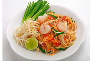 ผัดไทยกุ้ง	ប៉ាតថៃបង្គា 	Pad Thai with Shrimp 