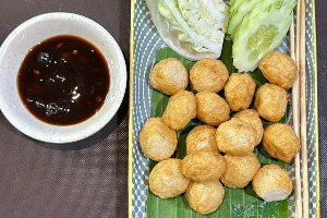 ลูกชิ้นหมูทอด	ប្រហិតសាច់ជ្រូកបំពង	Fried Pork Ball