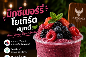 มิกซ์เบอร์รี่ โยเกิร์ต