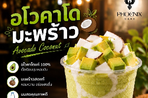 อโวคาโด มะพร้าว