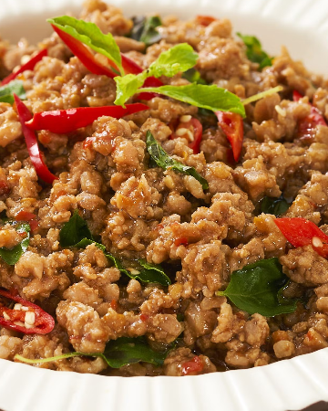 ผัดกะเพรา (กับข้าว)