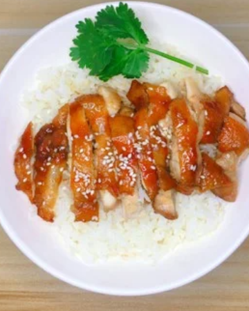 ข้าวหน้าไก่ทอดเทอริยากิ
