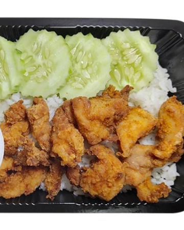ข้าวไก่ทอด