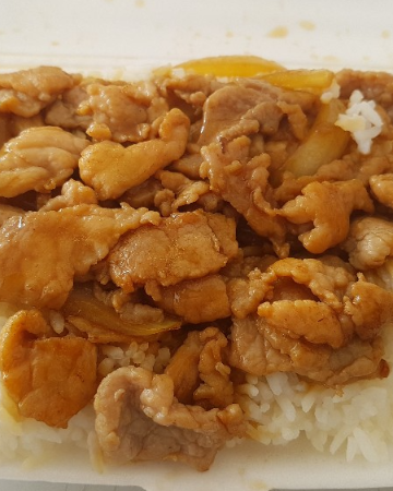 ข้าวหมูหวาน