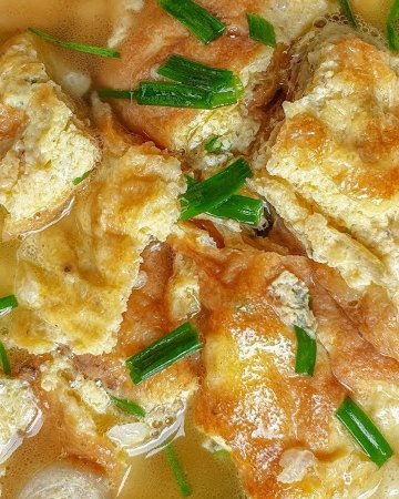 แกงจืดไข่น้ำ (กับข้าว)