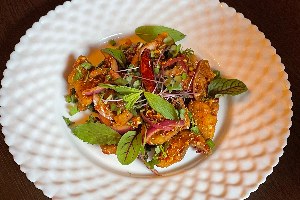 Fried Trout Larb