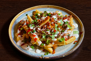 Beef Prik Ong loaded Fries