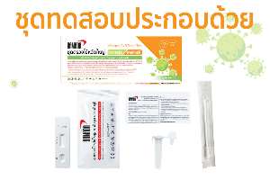 ชุดตรวจหาเชื้อไข้หวัดใหญ่ A , B yamada