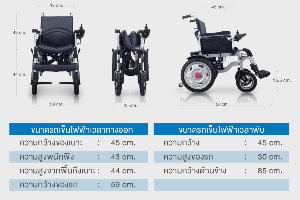 รถเข็นไฟฟ้า ELite silver ล้อเล็ก 46kg forever (พรีออเดอร์ 7วัน)