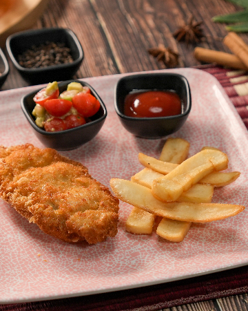 Kids Chicken schnitzel
