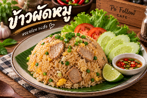 ข้าวผัดหมู