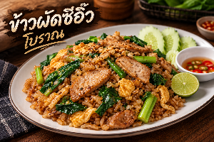 ข้าวผัดซีอิ๊วโบราณ
