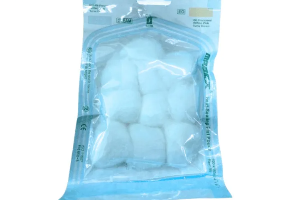 สำลีปลอดเชื้อ sterile 10ก้อน/ซอง