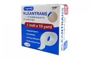 เทปปิดแผล ชนิดพลาสติก kleantrans 1
