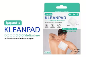 พลาสเตอร์ปิดแผล kleanpad 12x12cm 3ชิ้น/กล่อง