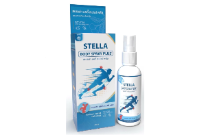 สเปรย์ สูตรเย็น ผสมสารสกัดเมล็ดลำไย 60 ml stella