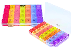 ตลับยา 7 สี medi 