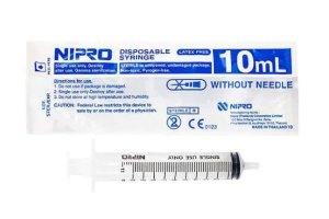 ไซริงค์ 10ml 1 ชิ้น