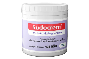 sudocrem (อายุ3+ปี) 125g moisturizing cream ครีมปกป้อง บำรุงผิวแห้ง แพ้ง่าย