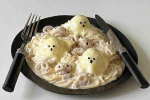 Spaghetti ghost sauce